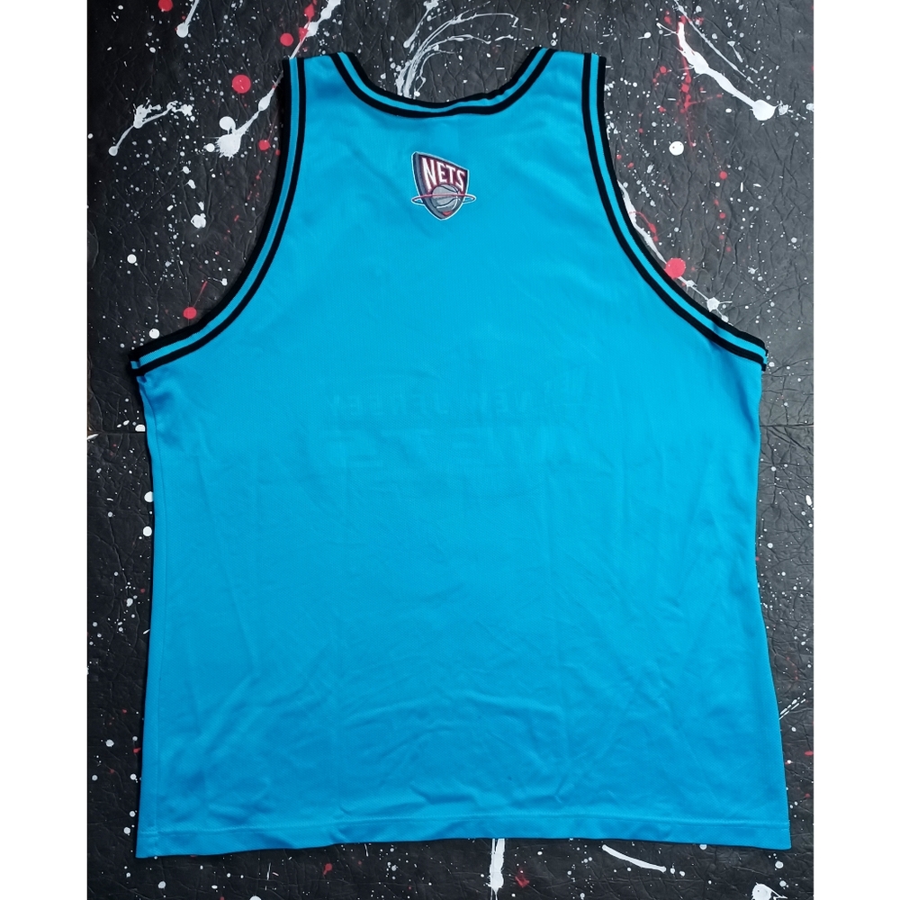 New Jersey Nets vintage 90s Vice City alternate NBA x Champion basketball jersey - Picture 4 of 10